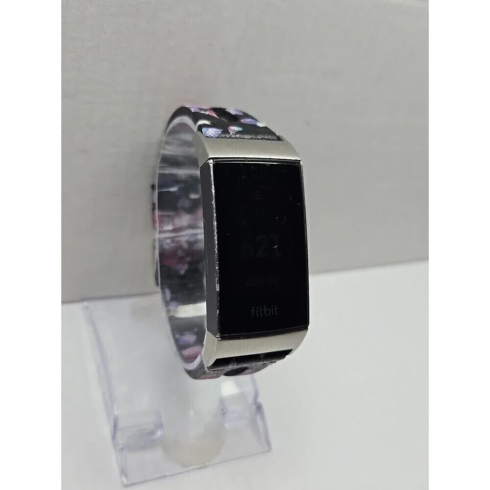Fitbit Charge 3 FB409 Activity Tracker Heart Rate GPS Smartwatch With Charger
